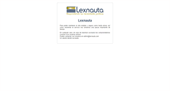 Desktop Screenshot of lexnauta.com