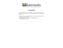 Tablet Screenshot of lexnauta.com